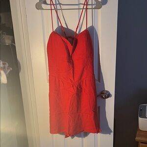 Hollister Red Strappy Dress